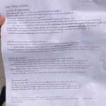 Allergy Menu