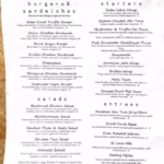 Gluten-Free Menu