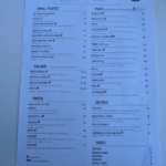 Regular Menu